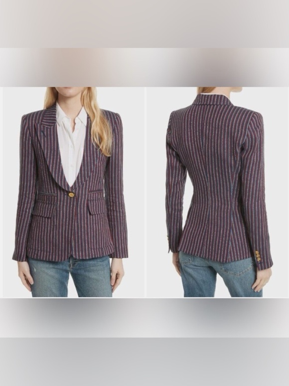 Smythe Linen Blazer size 10